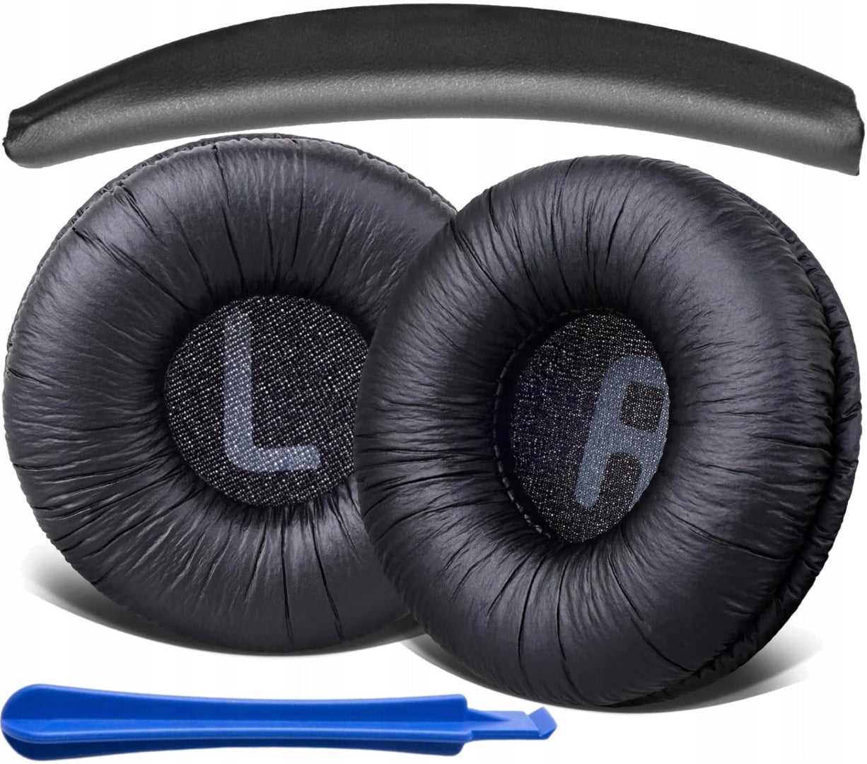 SET OF EARMUFFS + HEADBAND e-inventory SPONGES PADS FOR JBL T600 E35 500BT T450 Manufacturer code nauszniki ochrona pady gąbki JBL TUNE