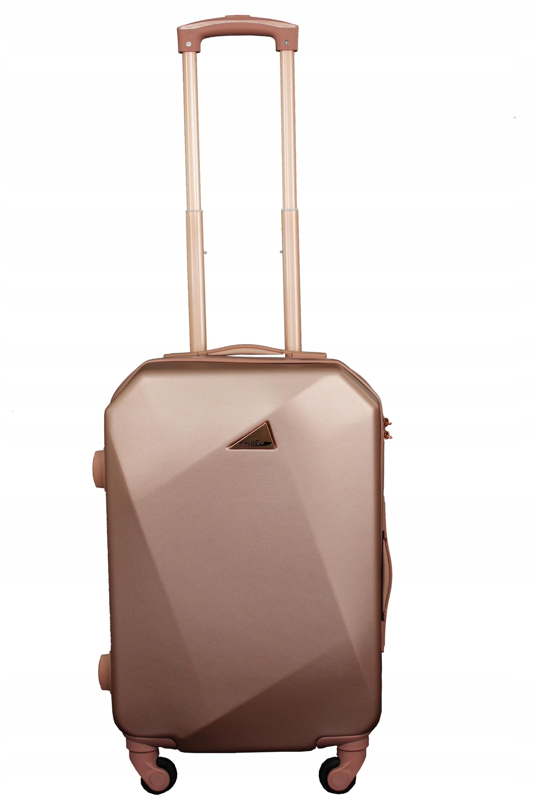 SET OF ELEGANT TRAVEL SUITCASES 5IN1 LIGHT STRONG 2 CHESTS 3 SUITCASES Model DIAMOND