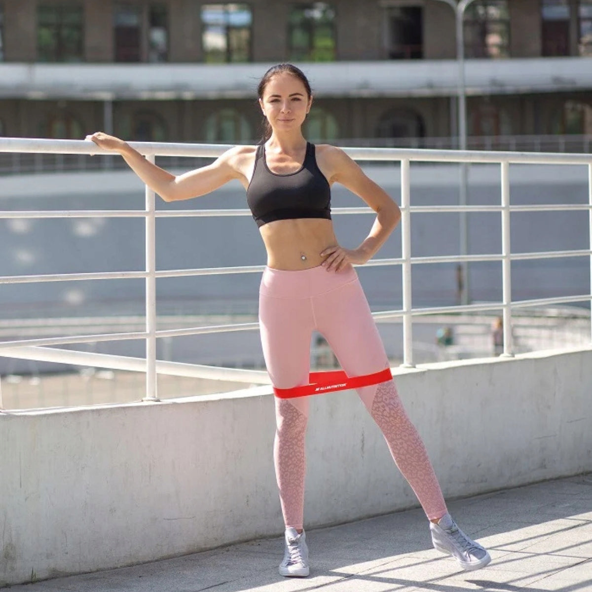 SET OF EXERCISE RUBBER ALLNUTRITION MINI BAND RESISTANCE FITNESS EXERCISES Manufacturer code 39736/ALL/MIN/1/SZT/