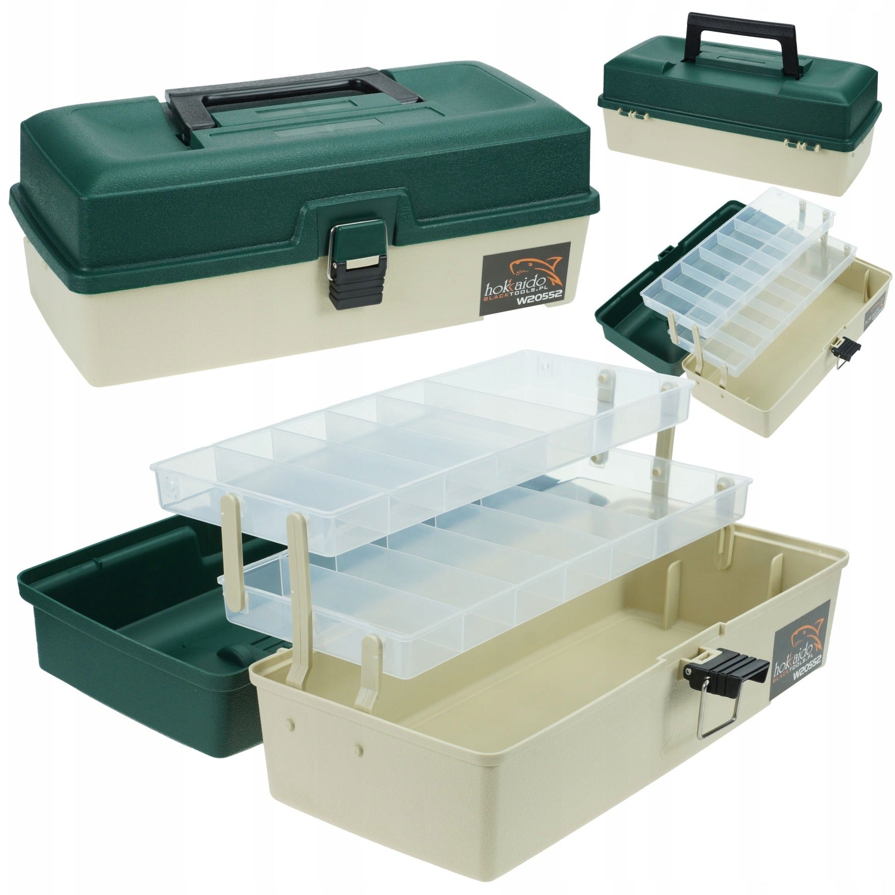 SET OF FISHING ACCESSORIES FLOAT GROUND SPINNING BOX ALL HOKKAIDO Brand Hokkaido