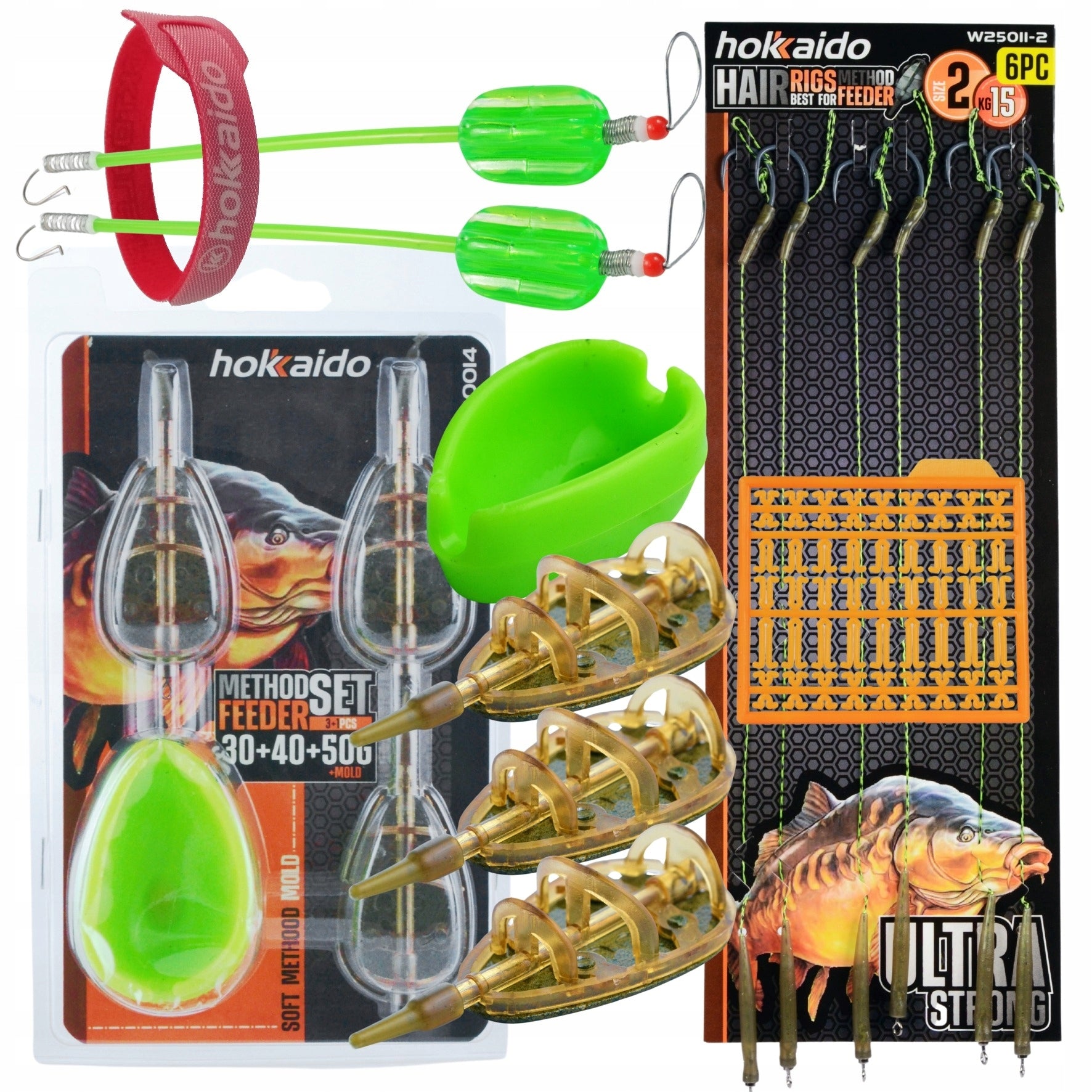 SET OF FISHING ACCESSORIES FLOAT GROUND SPINNING BOX ALL HOKKAIDO Manufacturer code ZESTAW33