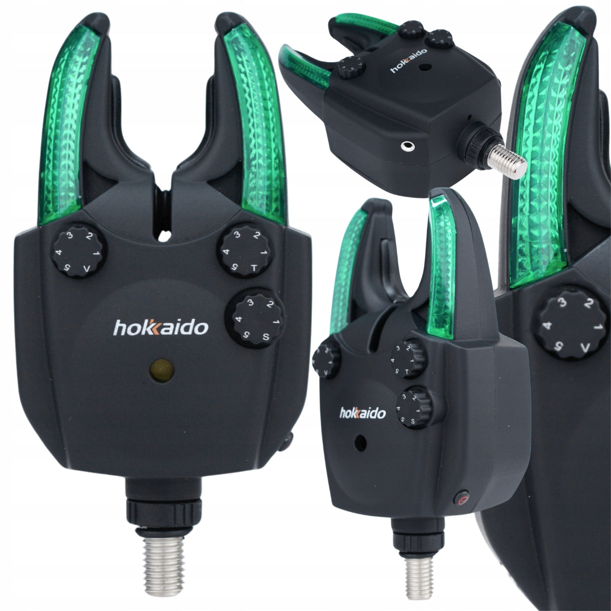 SET OF FISHING BEACONS HOKKAIDO 3+1 CONTROL UNIT NIGHT MODE MEMORY Brand Hokkaido