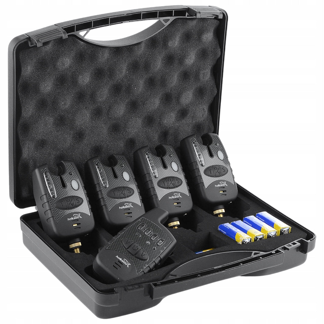 SET OF FISHING BEACONS WITH 4+1 HOKKAIDO CONTROL UNIT IN A BOX + RUBBER Kind electronic