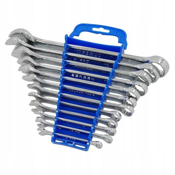 SET OF FLAT EYE WRENCHES 1/4" - 7/8 Brand Neilsen