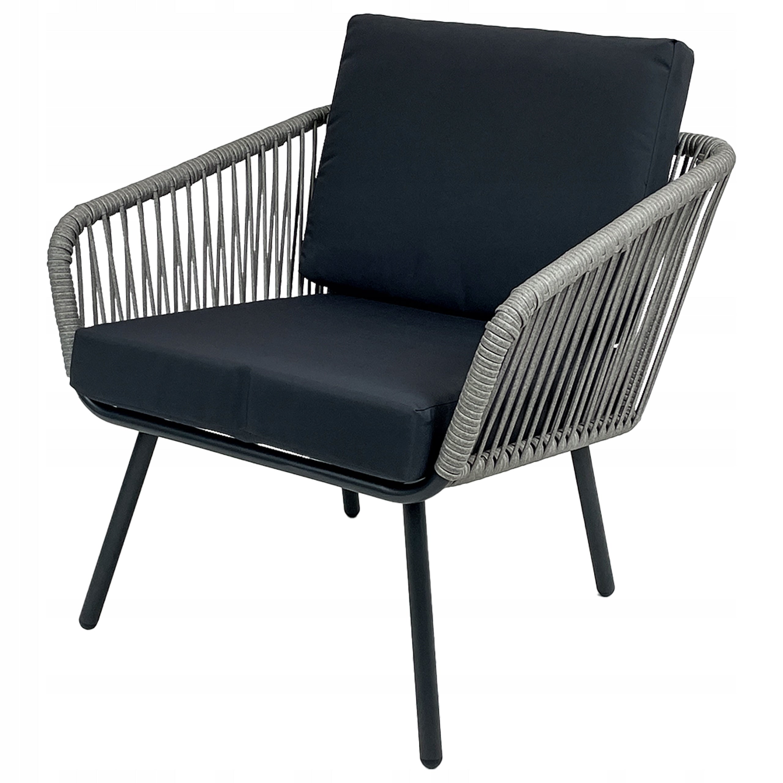 SET OF GARDEN FURNITURE FOR BALCONY TERRACE FOR GARDEN VENEZIA 2 PERS. GREY Manufacturer Kontrast