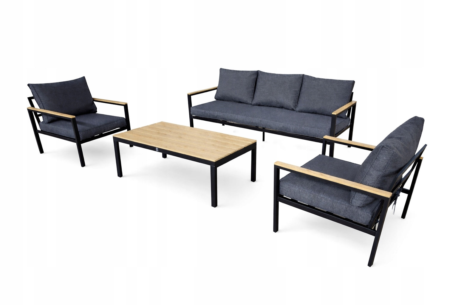SET OF GARDEN FURNITURE SOFA + 2x ARMCHAIR - GARDENOVE
