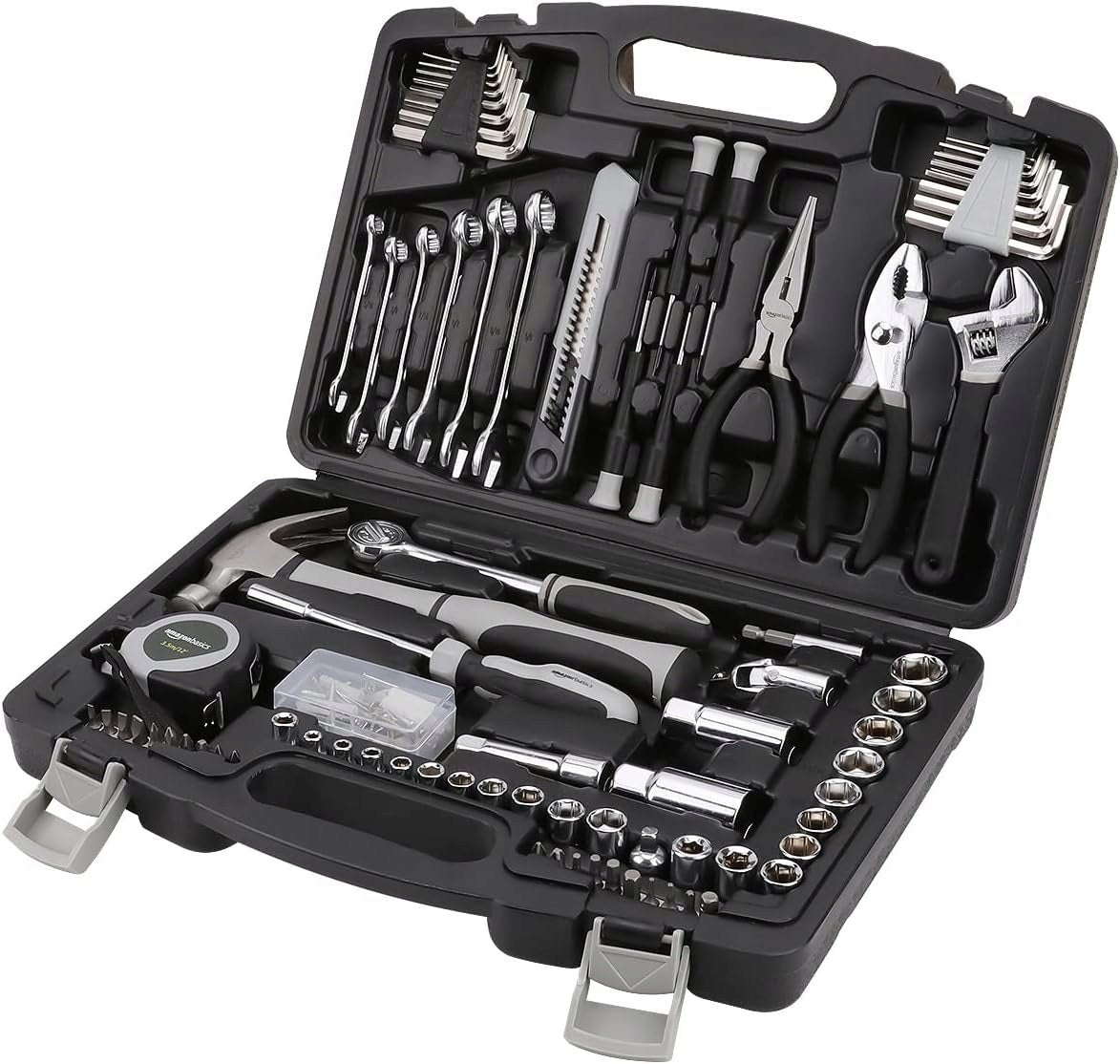 SET OF HAND TOOLS 131 ELEMENTS FOR HOME SUITCASE