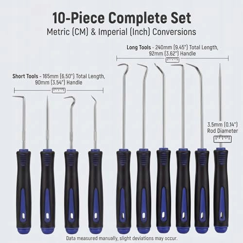 SET OF HOOKS AND HOOKS FOR CARS WORKSHOP 10 PCS STEEL Manufacturer code SWC5908201192713