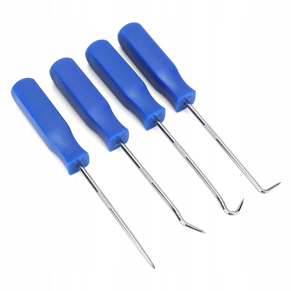 SET OF HOOKS PRECISION HOOKS 4PCS HIGH QUALITY STEEL MATERIAL Packaging status original