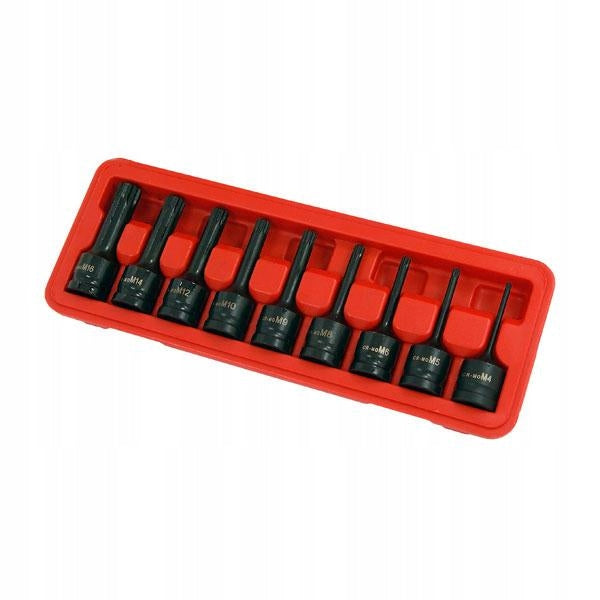 SET OF IMPACT WRENCHES SPLINE IMPACT CAPS M4-M16 NEILSEN EAN (GTIN) 5055282035313