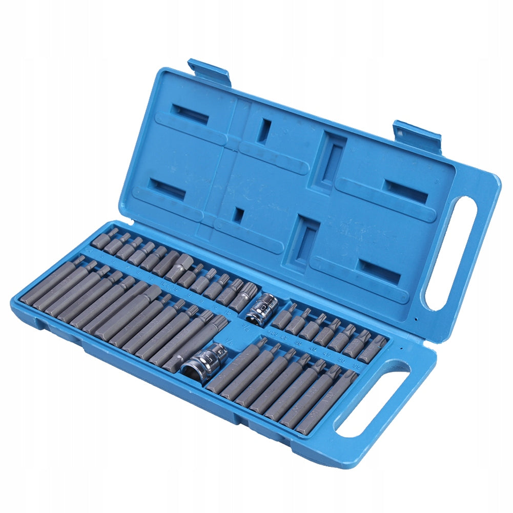 SET OF KEY BITS - ALLEN SPLINE TORX 40el. BITS Manufacturer code V08070