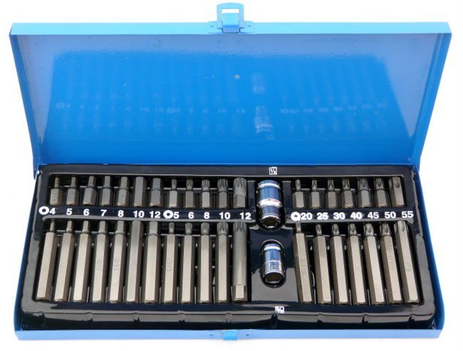 SET OF KEY BITS IMBUS SPLINE TORX 40 el BITS