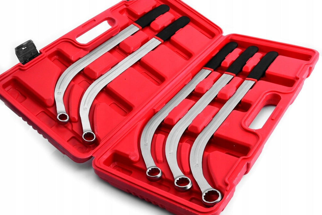 SET OF KEYS FOR TIMING BELT TENSIONER ROLLER 5ELEMENTS SUITCASE M57637 Manufacturer code Klucze Mar-Pol
