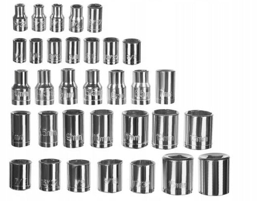 SET OF KEYS SOCKET SET 3/4 SOCKET GIFT CASE Number of items in the set 40
