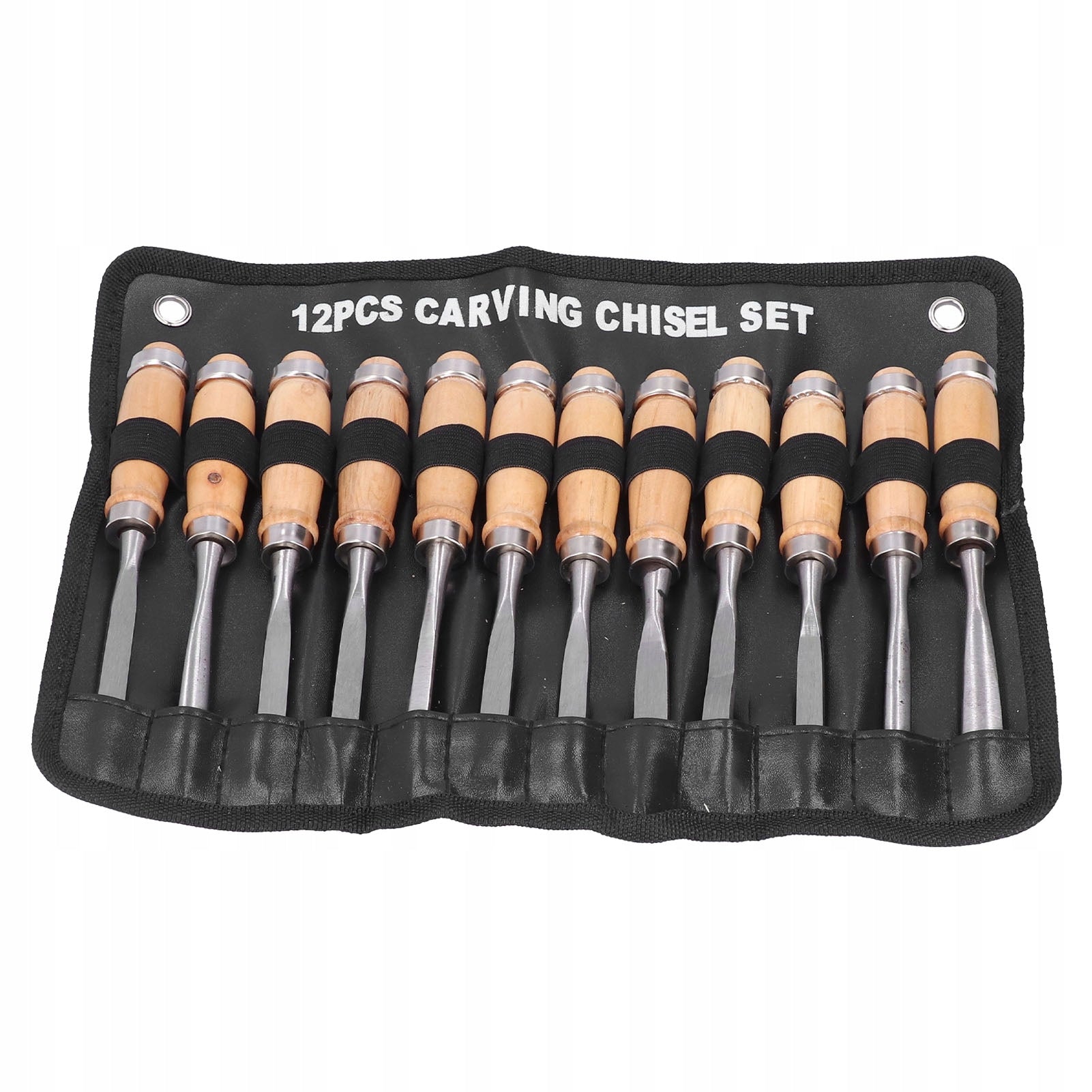 SET OF LATHE WOOD LATHE CHISELS 12 PCS 8" AKCESORIA Manufacturer code 1011210736111233