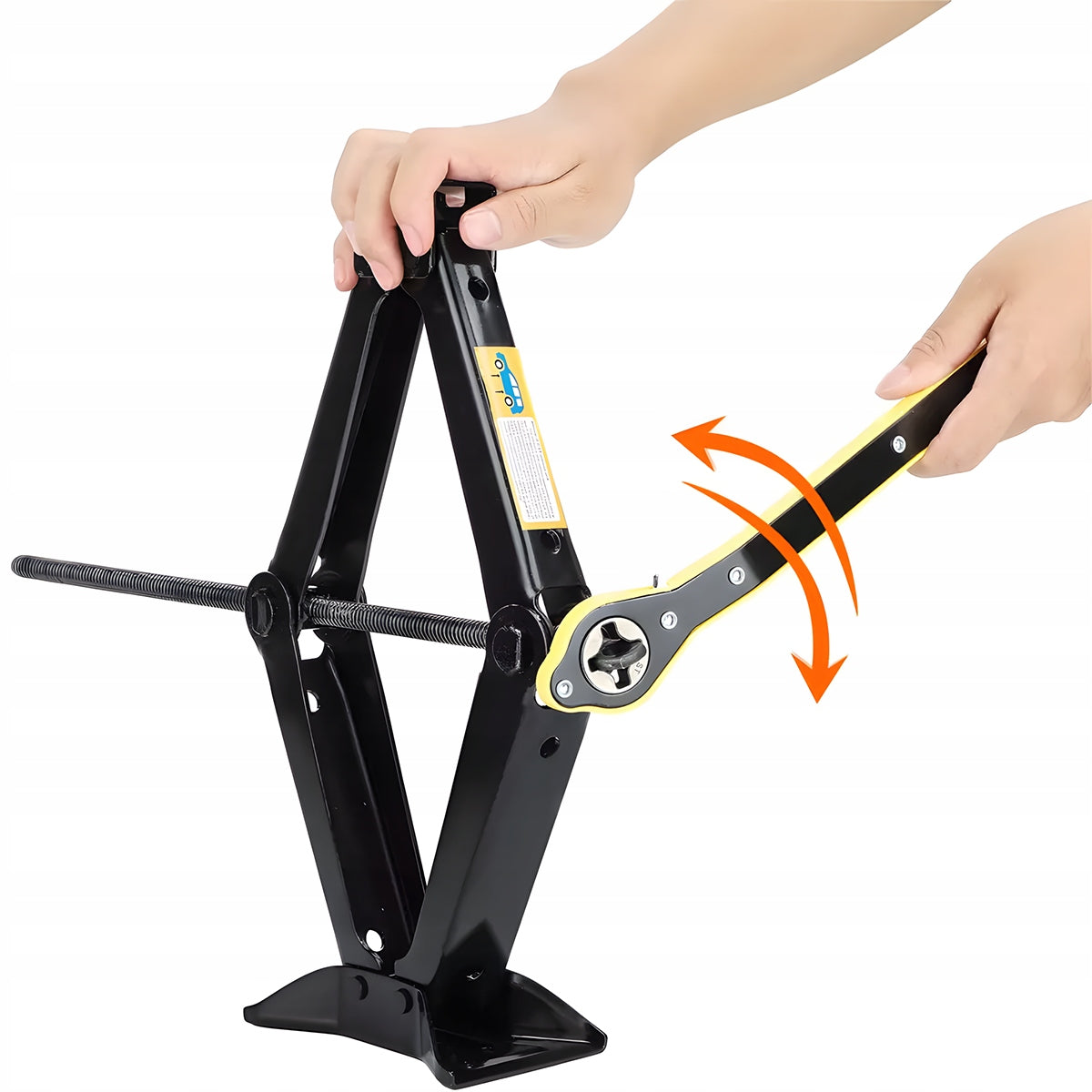 SET OF LEVERS CAR LIFT scissor 2,5T / 2500KG hand crank Manufacturer code RTY9654U