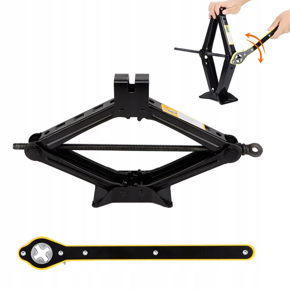 SET OF LEVERS CAR LIFT scissor 2,5T / 2500KG hand crank