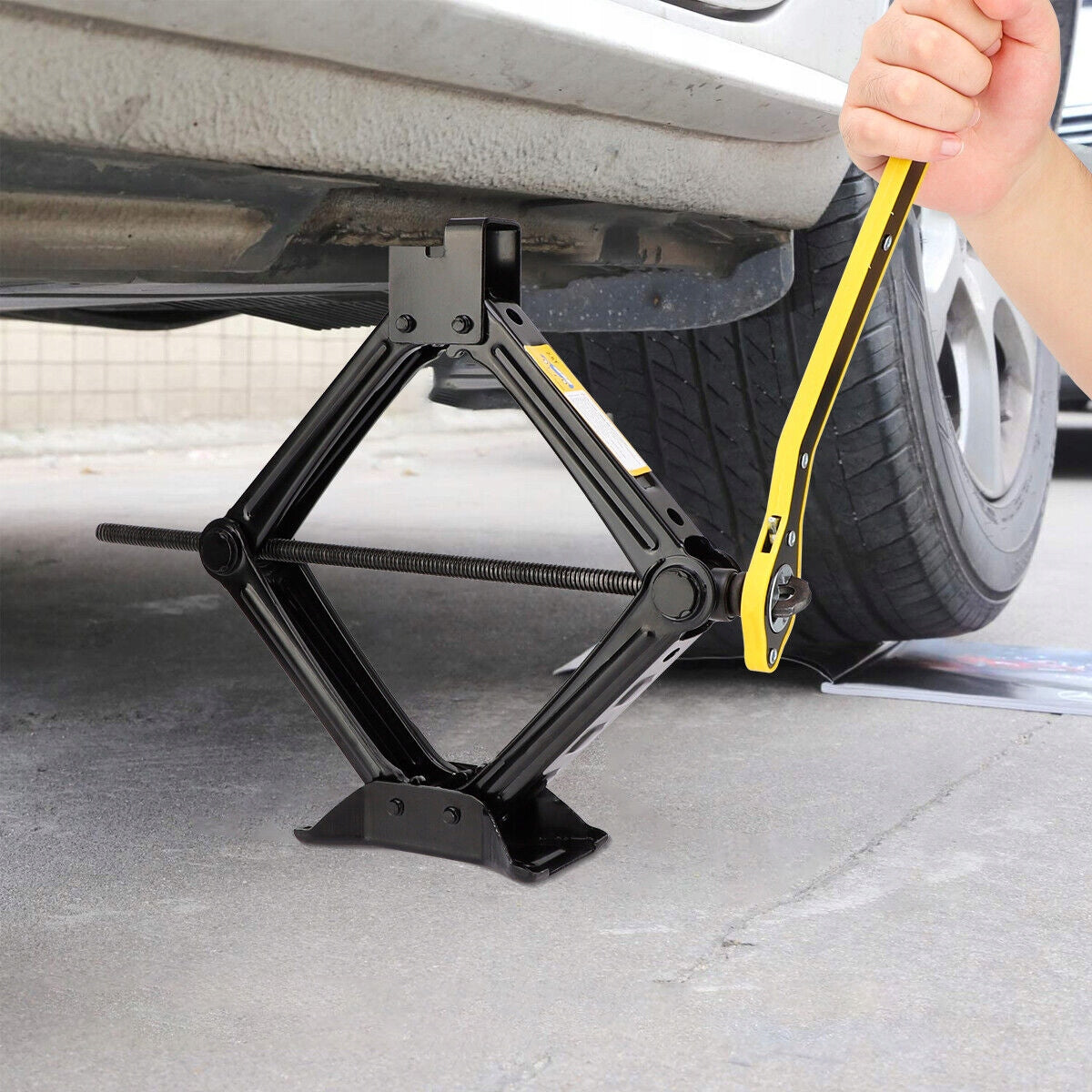 SET OF LEVERS CAR LIFT scissor 2T / 2000KG hand crank Manufacturer code gjfzmhne5y5