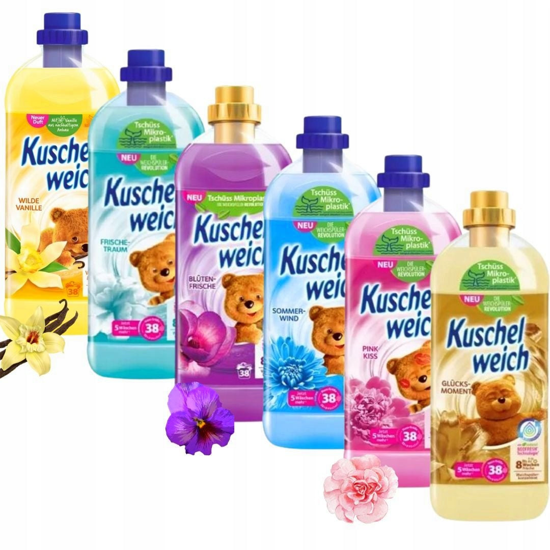 SET OF LIQUIDS KUSCHELWEICH MIX FOR RINSING 6 x 1L