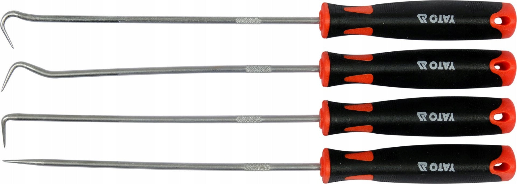 SET OF LONG HOOKS WITH HANDLE 4 PCS. Yato