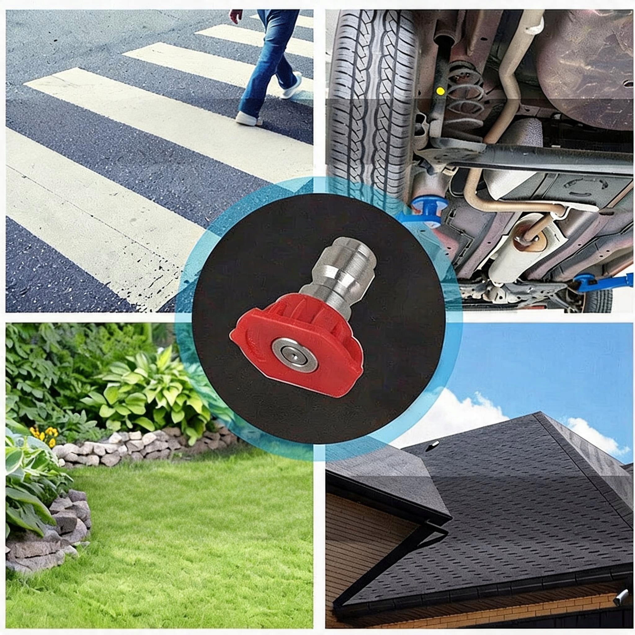 SET OF LONG LANCES LANCE EXTENSION 4000 PSI M22 FOR CLEANING ROOF GUTTERS Brand no brand