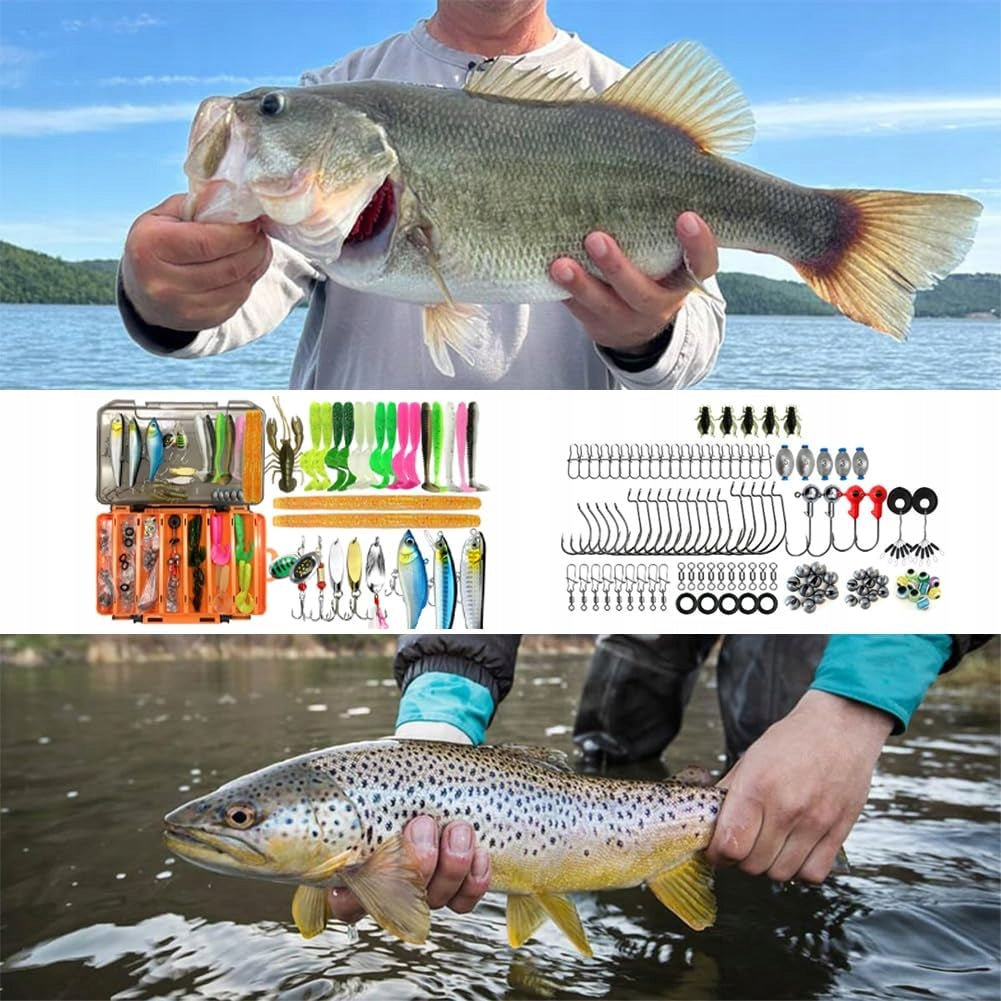 SET OF LURES FOR SPINNING 138PCS JAXON +BOX EAN (GTIN) 8581686229036
