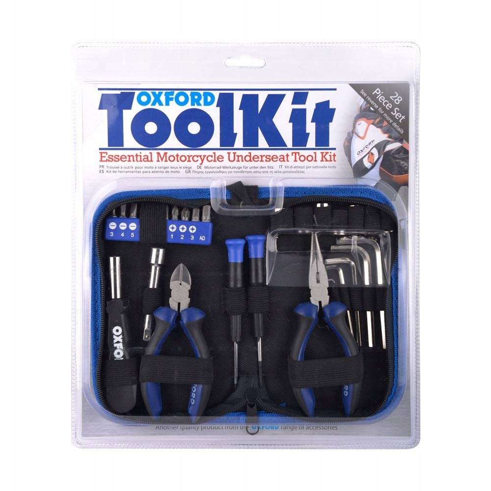 SET OF MOTORCYCLE TOOLS OXFORD OFFROAD TOOLBOX Brand Oxford