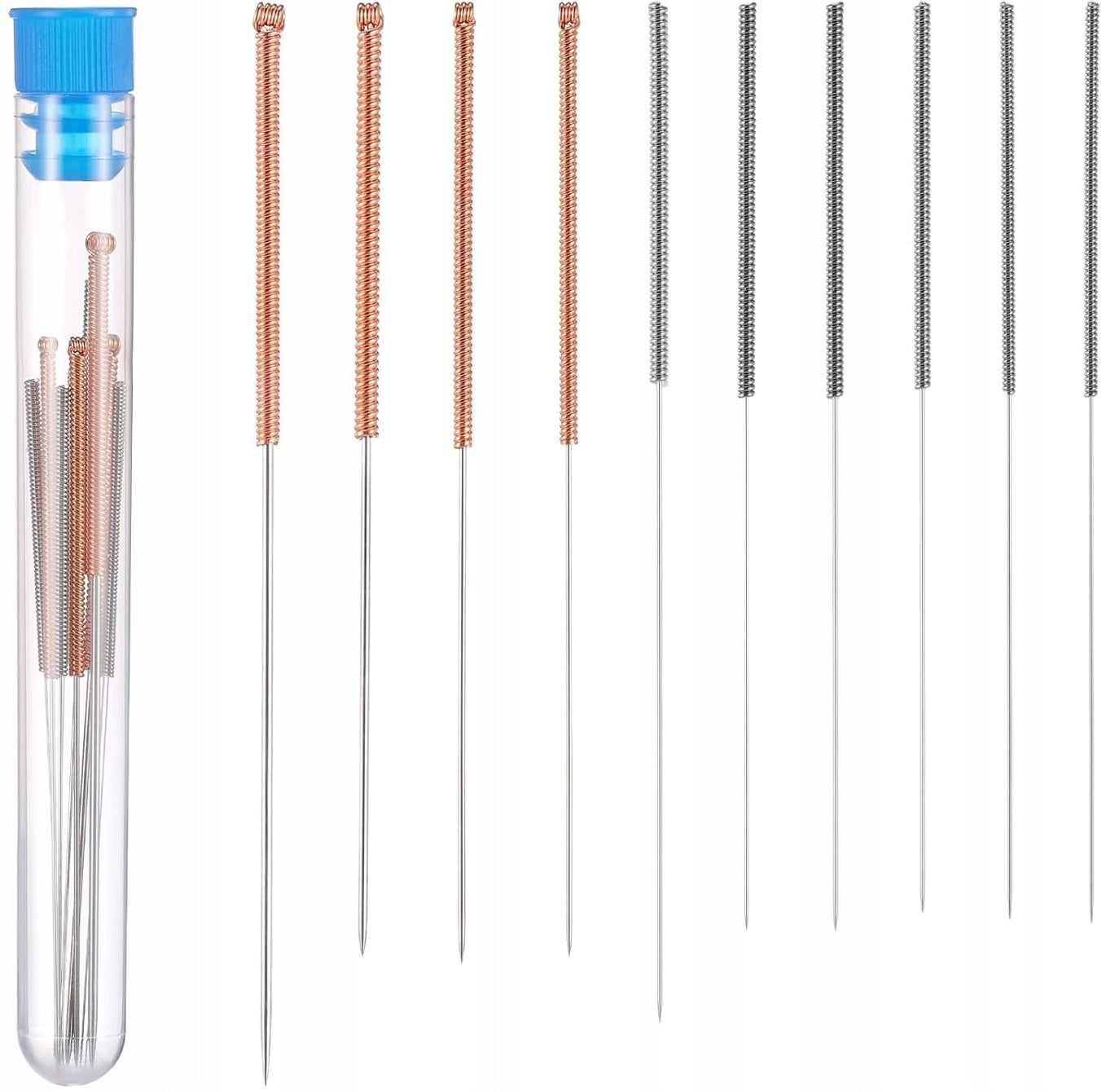 SET OF NEEDLES 10 PIECES COFFEE INFUSER NOZZLE CLEANERS DESCALER