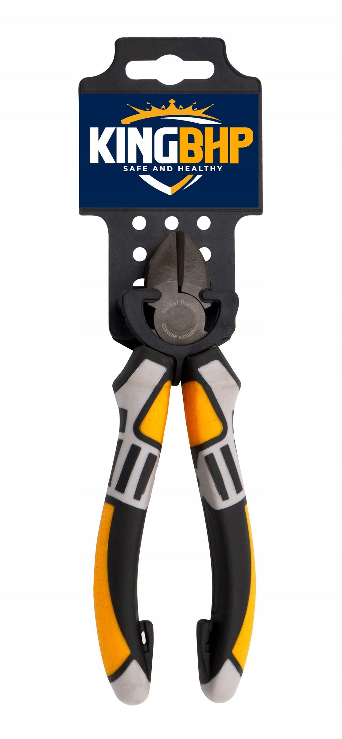 SET OF PLIERS 3in1 NICKEL PLATED 160mm elongated UNIVERSAL side PLIERS Brand no brand