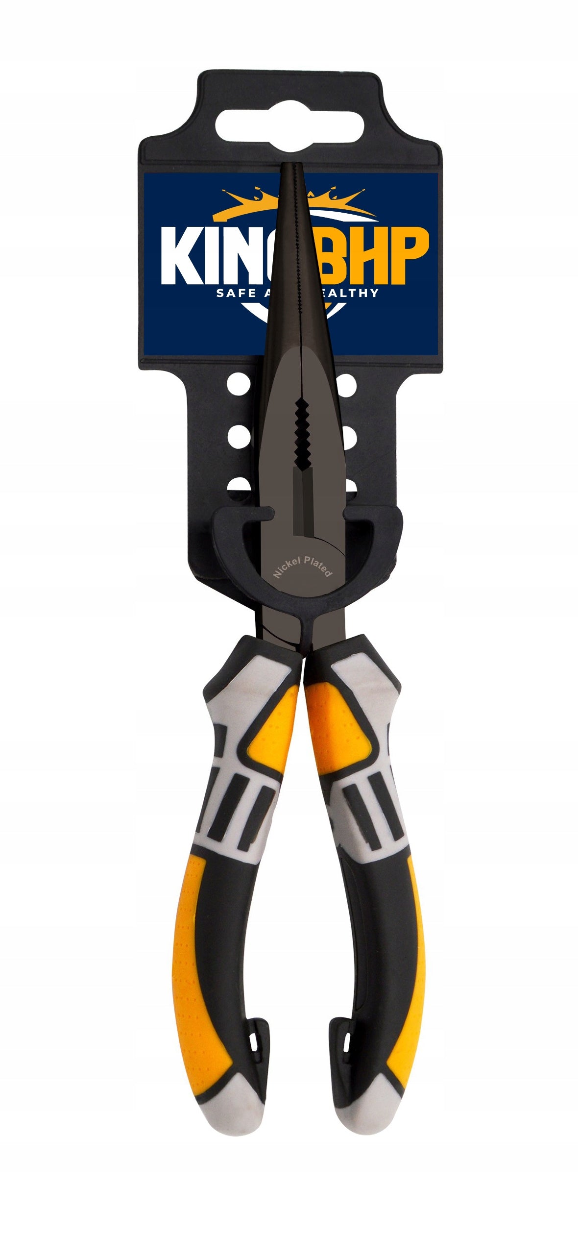 SET OF PLIERS 3in1 NICKEL PLATED 160mm elongated UNIVERSAL side PLIERS Packaging status original
