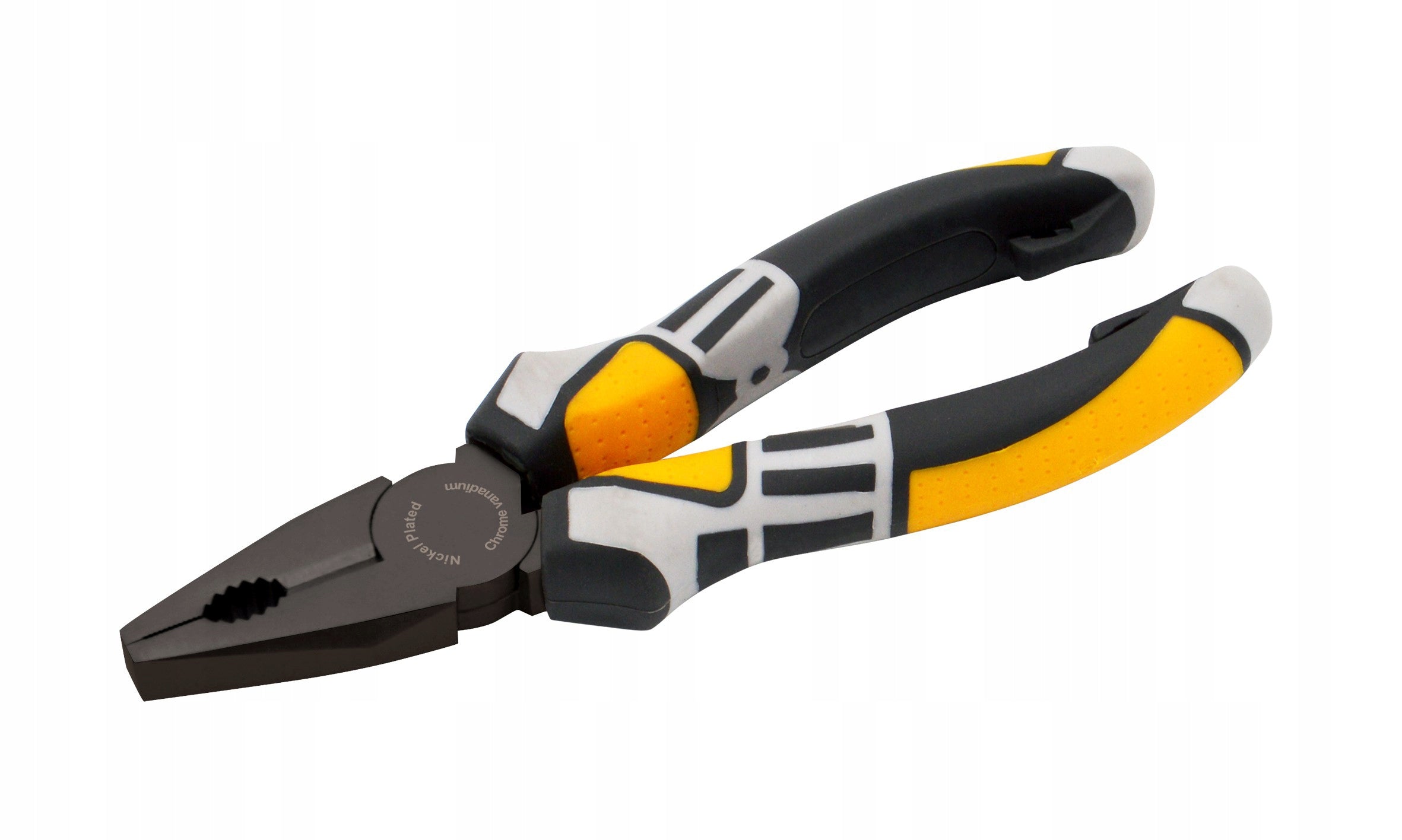 SET OF PLIERS 3in1 NICKEL PLATED 160mm elongated UNIVERSAL side PLIERS Product weight with unit packaging 1.5 kg