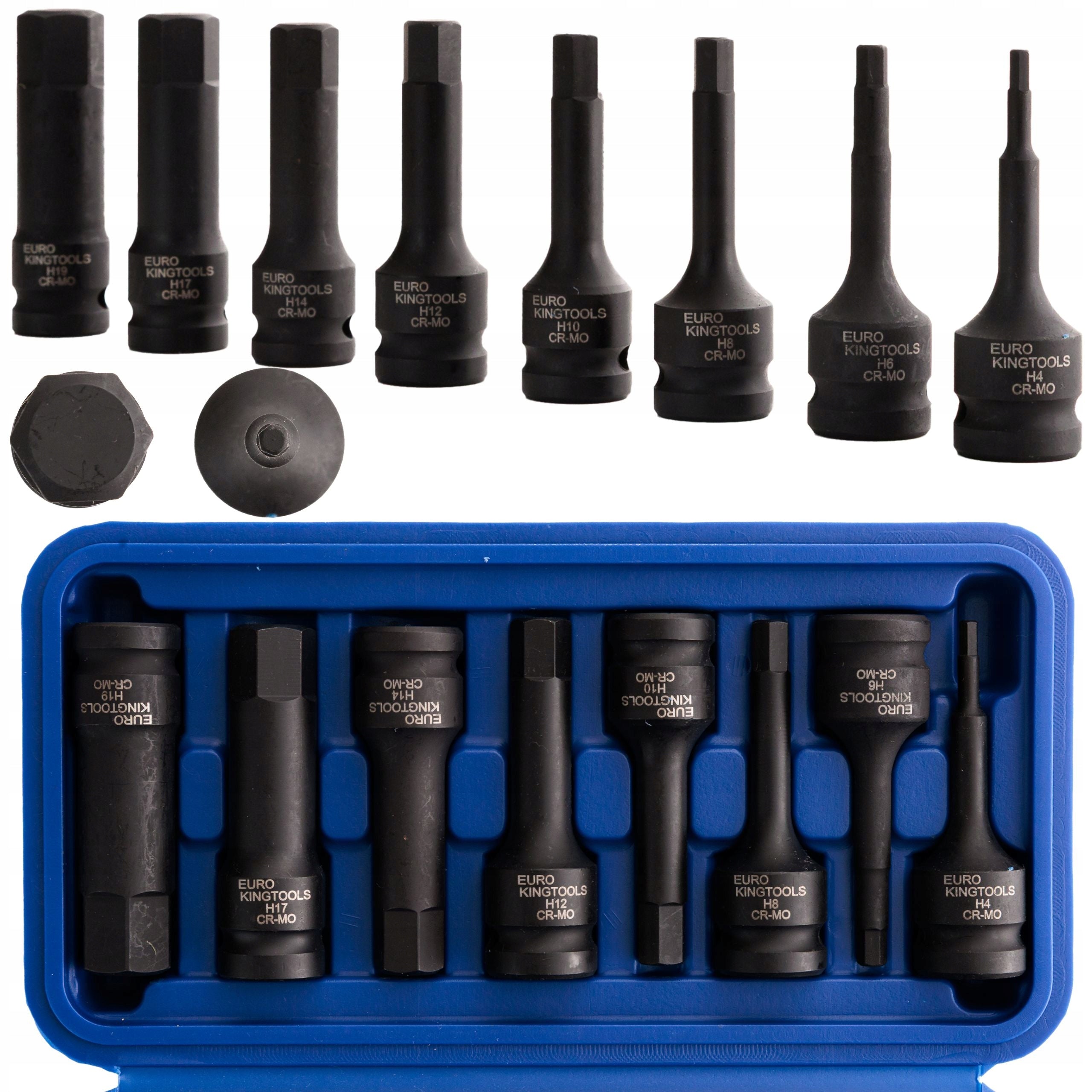 SET OF PNEUMATIC SOCKETS SET 1/2" 8el.