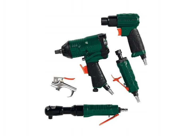 SET OF PNEUMATIC TOOLS PARKSIDE 71 ELEMENT WRENCH / GRINDER Manufacturer code Air Tool Set