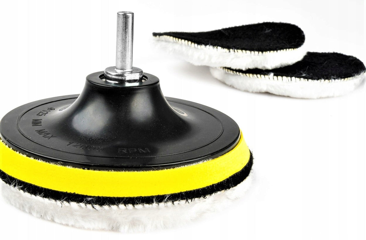 SET OF POLISHING FUR FOR PAINT PADS 5el. 125mm ADAPTER M14 Manufacturer Amio