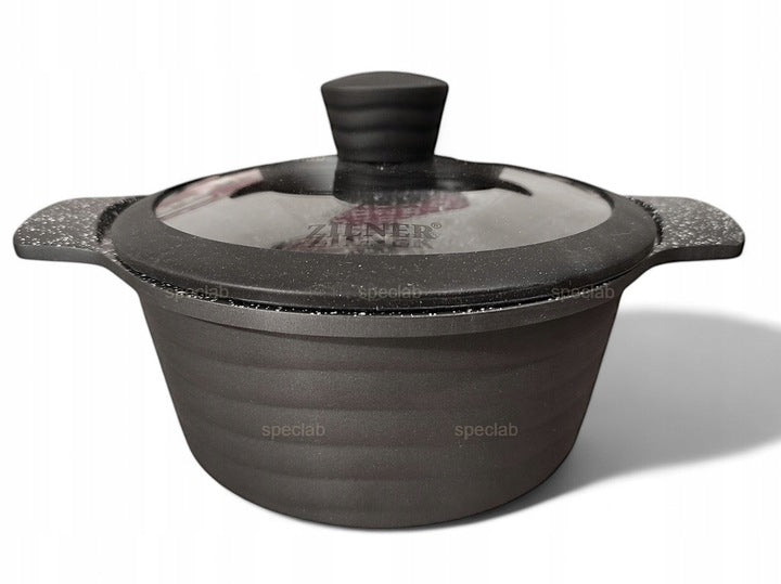 SET OF POTS 11 el MARBLE ZILNER INDUCTION 8513 Brand Zilner