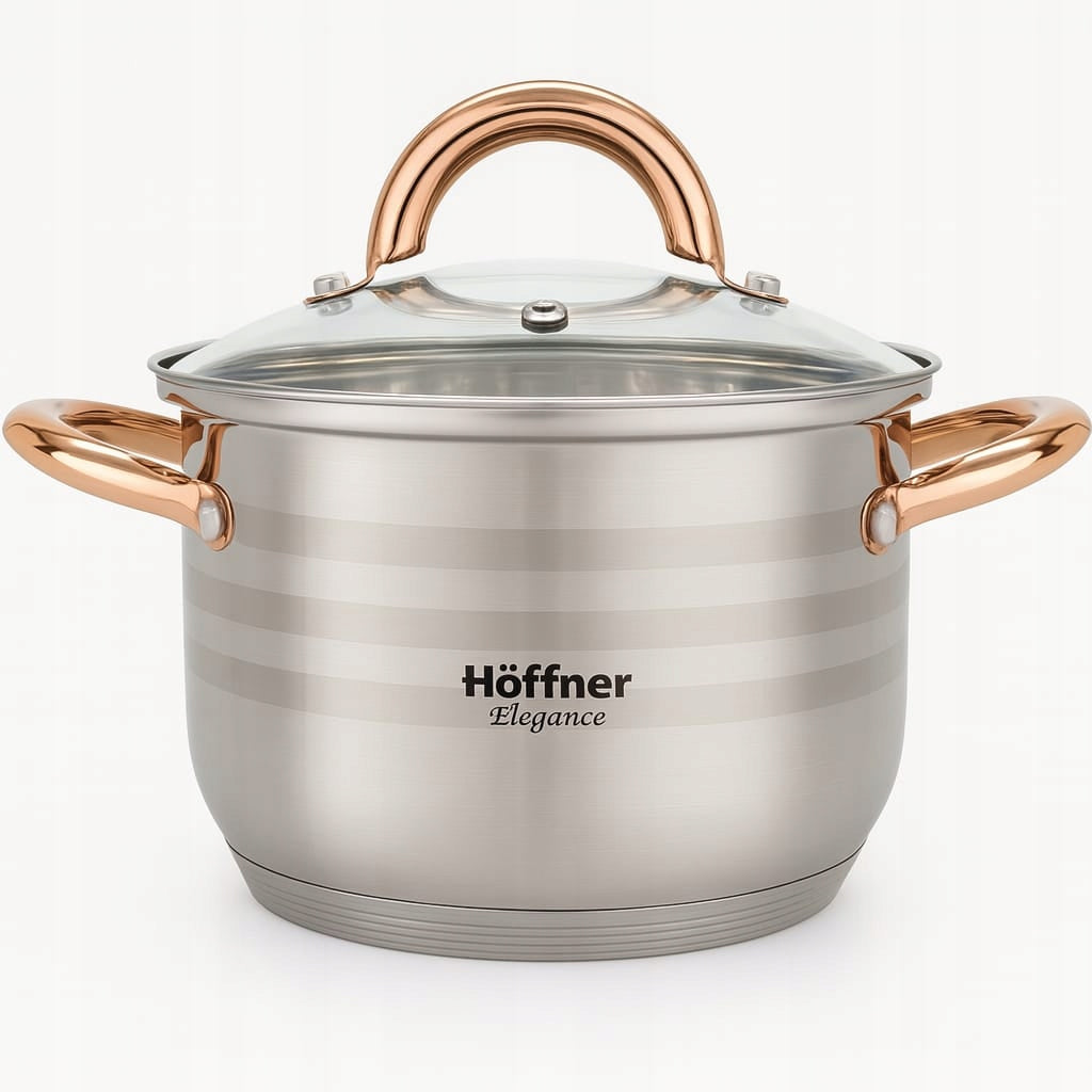 SET OF POTS INDUCTION / GAS POTS STAINLESS STEEL SET 8 ELE Packaging status original