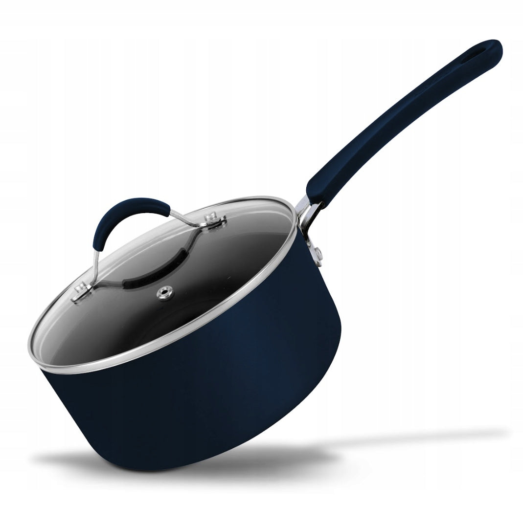 SET OF POTS PANS KITCHEN UTENSILS POTS INDUCTION GAS 14 ELEMENTS Coating type non-stick