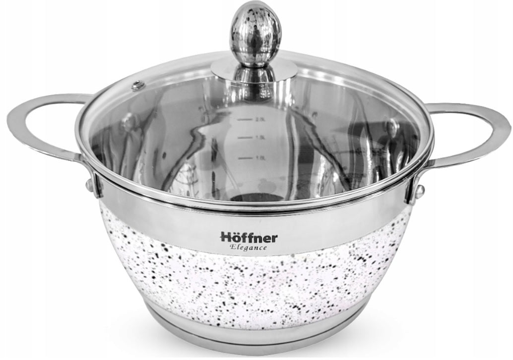 SET OF POTS SET OF STEEL POTS 6EL PREMIUM HOFFNER ELEGANCE EAN (GTIN) 5901832177661