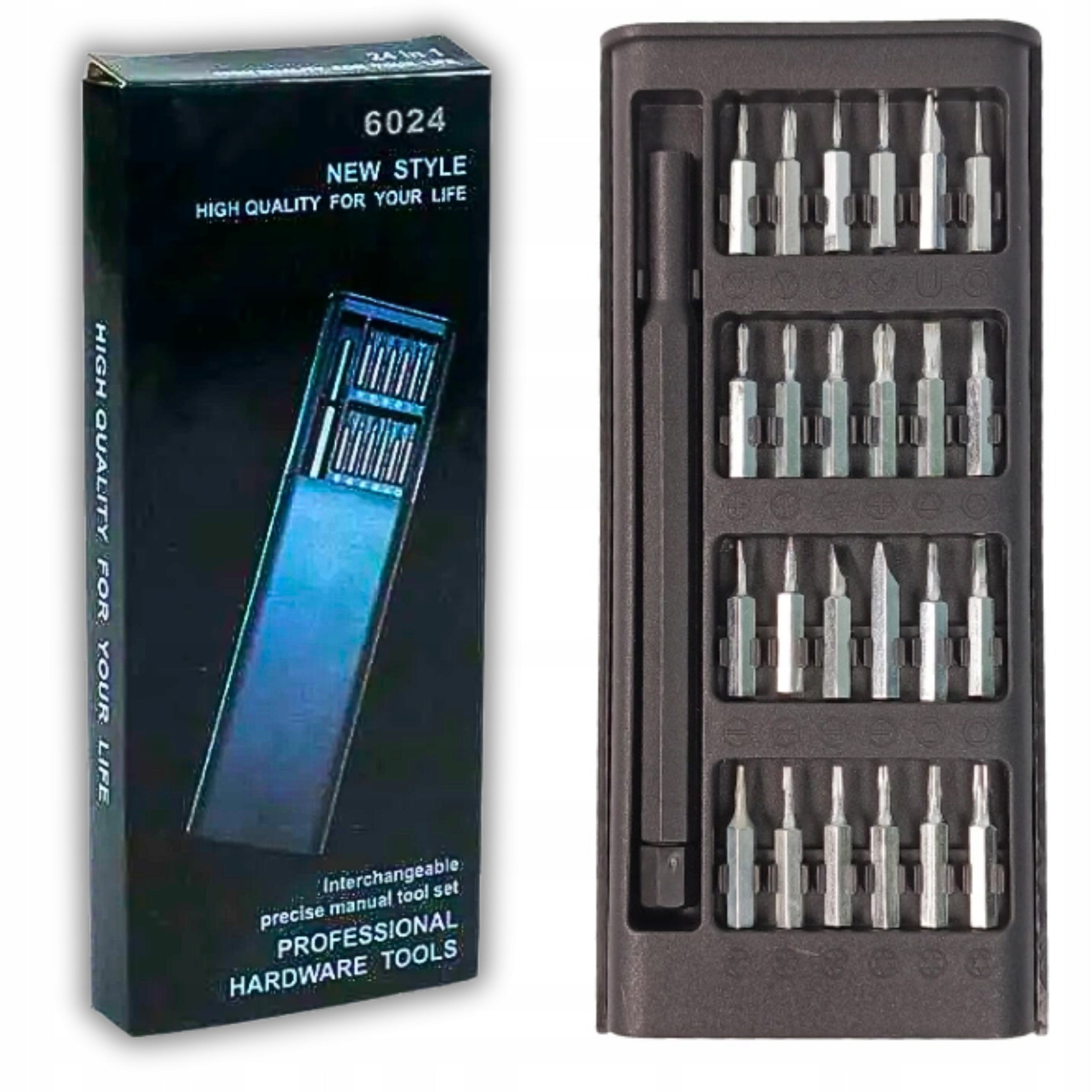 SET OF PRECISION SCREWDRIVERS 25in1 TORX MAGNETIC SCREWDRIVERS BITS PRO