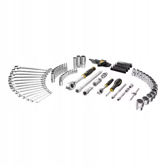 SET OF PRO-STACK TOOLS 1/4'' AND 1/2'' 126PCS FMMT98107-1 STANLEY FATMAX Brand Stanley