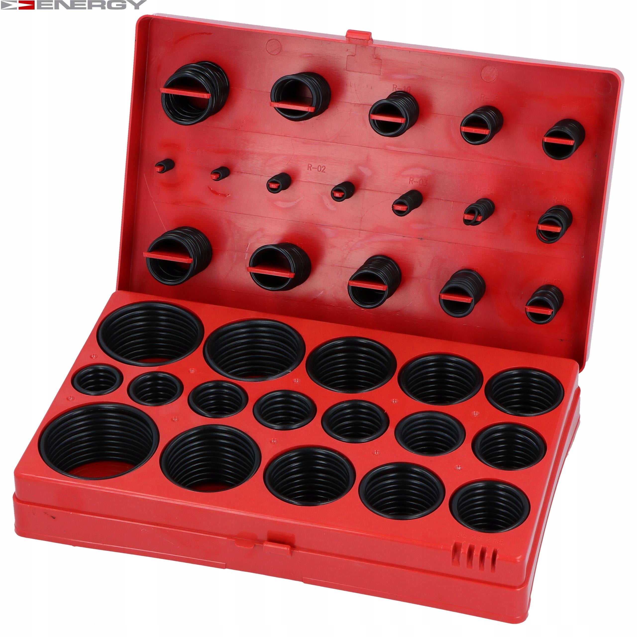 SET OF RUBBER O-RINGS 419PCS NE00323 Brand Energy