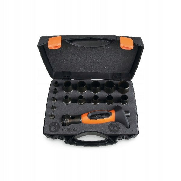 SET OF SADDLERY CUTTERS 1105 HANDLE 3-30MM 16 ELEMENTS 1105/C16T BETA
