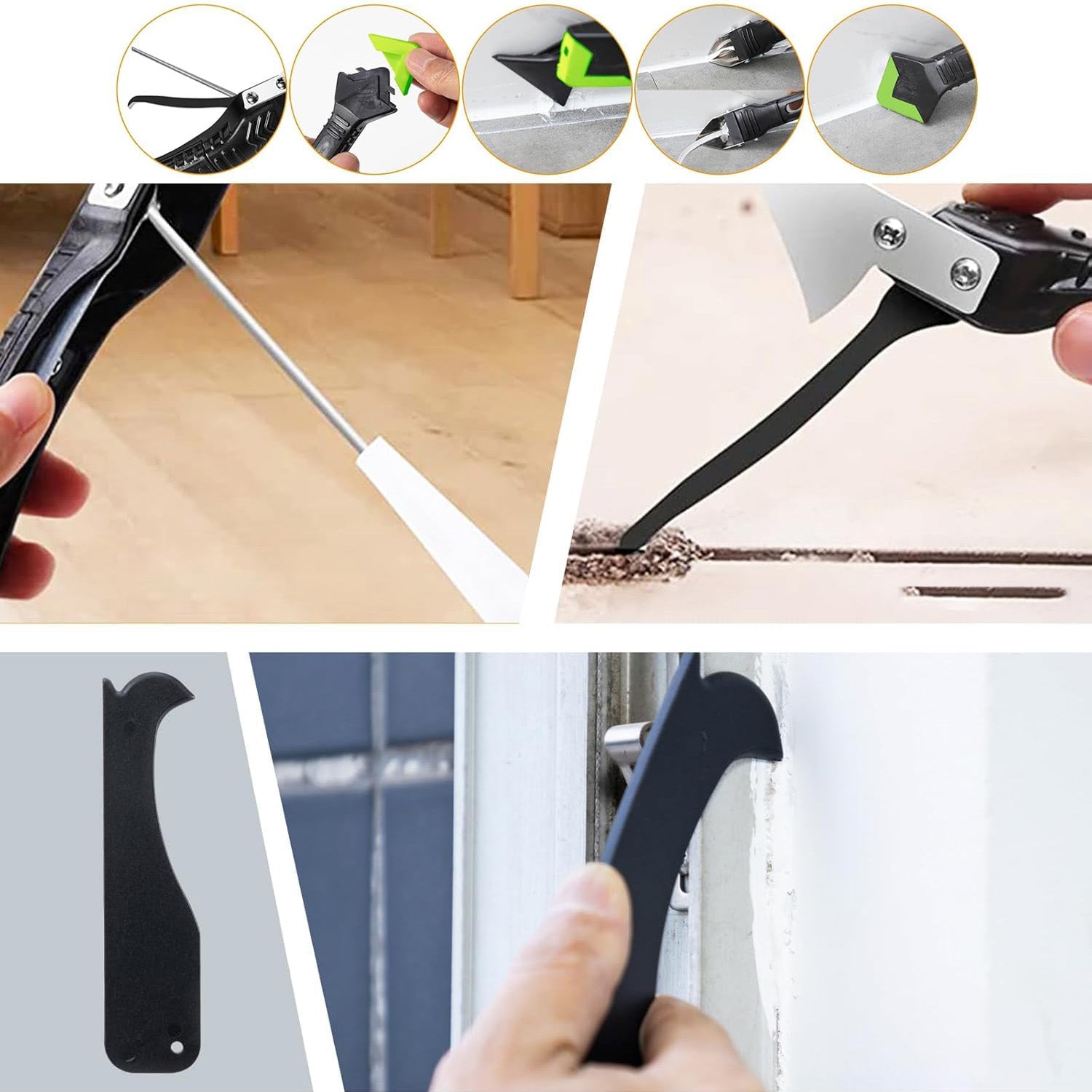 SET OF SILICONE TIP ERASER SPATULAS PROFI FOR SILICONE REMOVAL Number of items in the set 13
