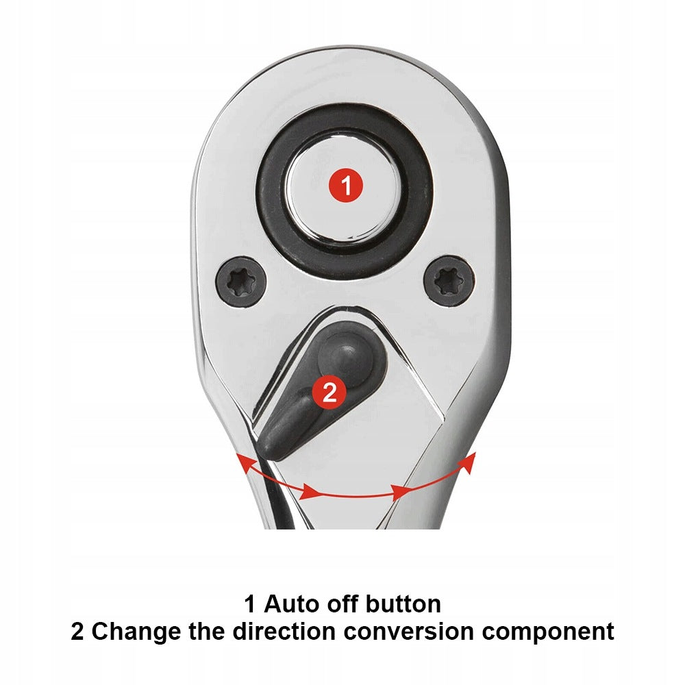 SET OF SOCKET WRENCHES 108 EL. TOOLS SOCKET WRENCHES SUITCASE TORX BITS Brand no brand