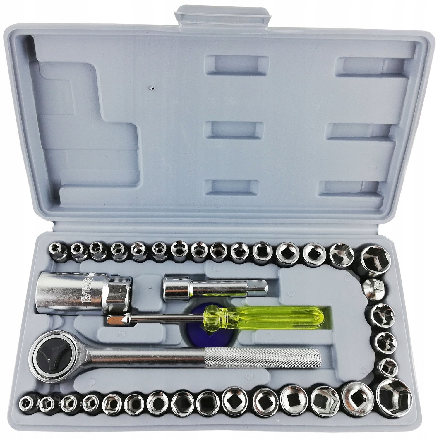 SET OF SOCKET WRENCHES 40 EL. STEEL SET