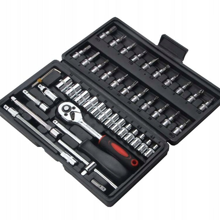 SET OF SOCKET WRENCHES 46 TORX Product weight with unit packaging 1.1 kg