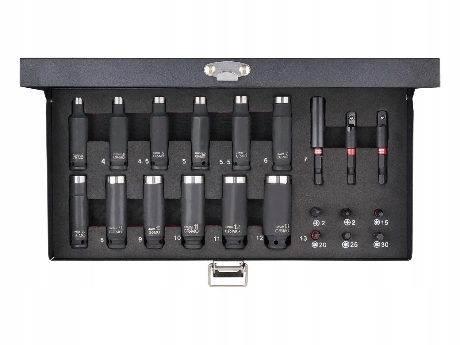 SET OF SOCKET WRENCHES AND PARKSIDE PERFORMANCE BITS SET OF 21 ELEMENTS Brand no brand