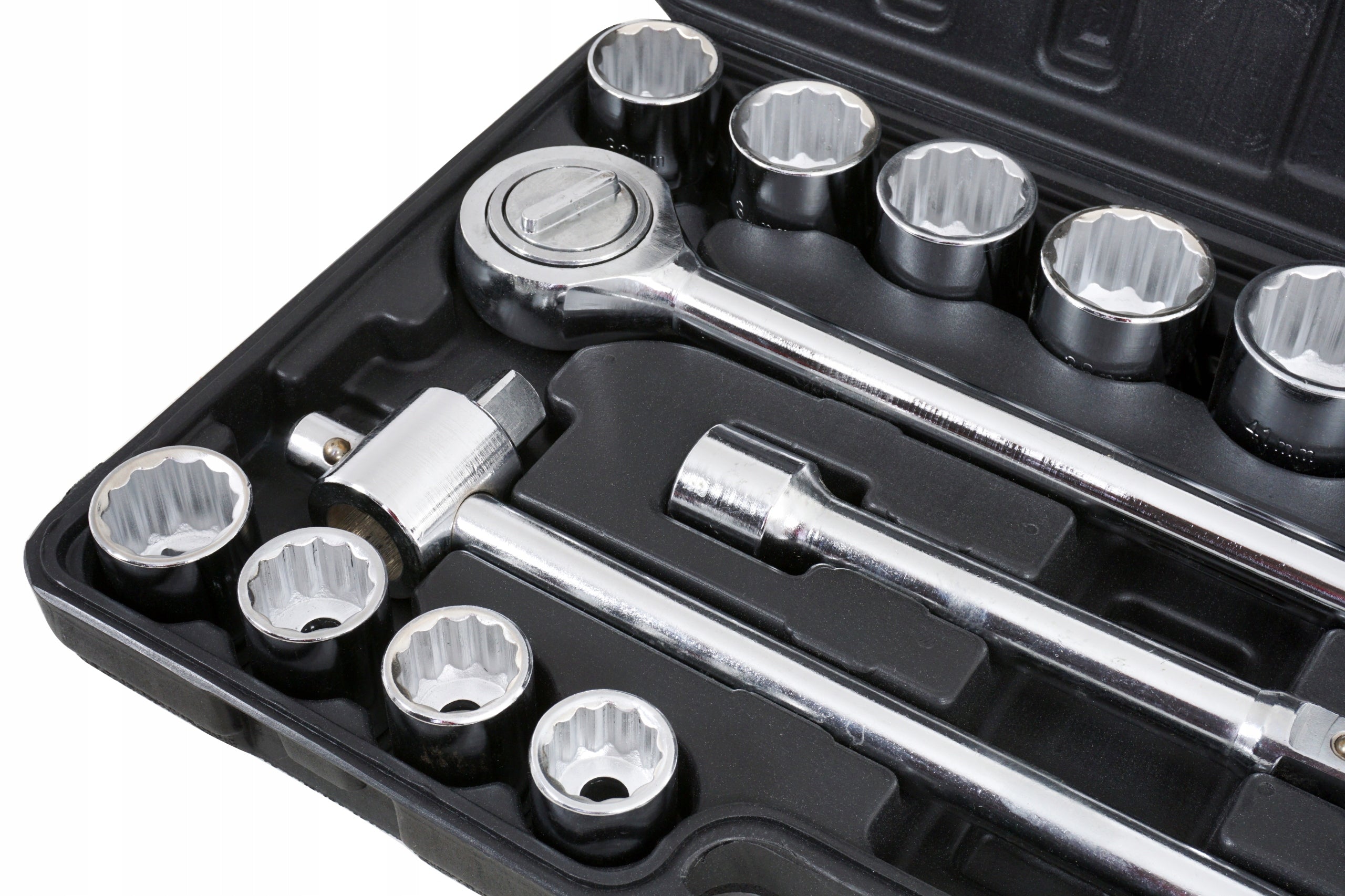 SET OF SOCKET WRENCHES LARGE 3/4 INCH SOCKET WRENCHES 21 EL LARGE TIR CRV Brand Verke