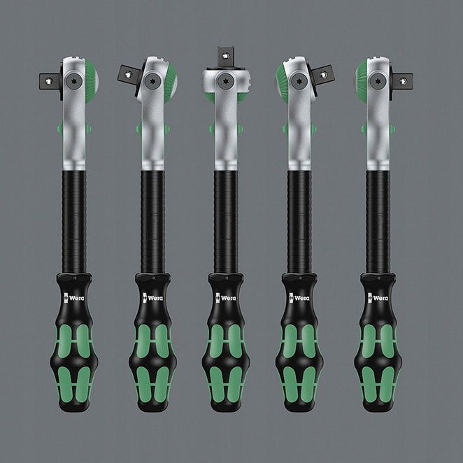 SET OF SOCKET WRENCHES SOCKETS WITH RATCHET BITS ZYKLOP WERA 05004016001 Manufacturer code 05004016001