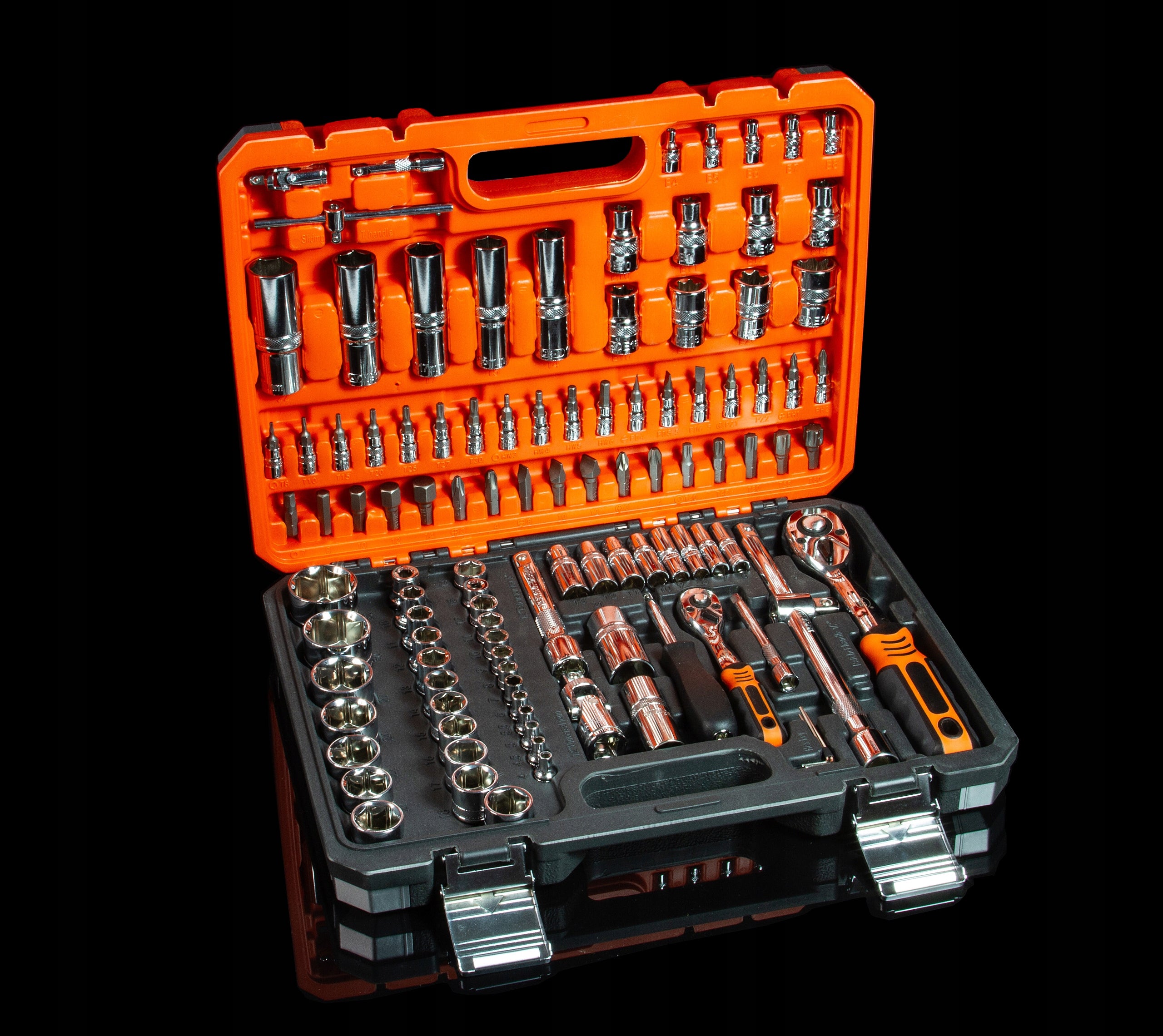 SET OF SOCKET WRENCHES TOOL WRENCHES CAPS 108 for workshop gift Number of items in the set 108